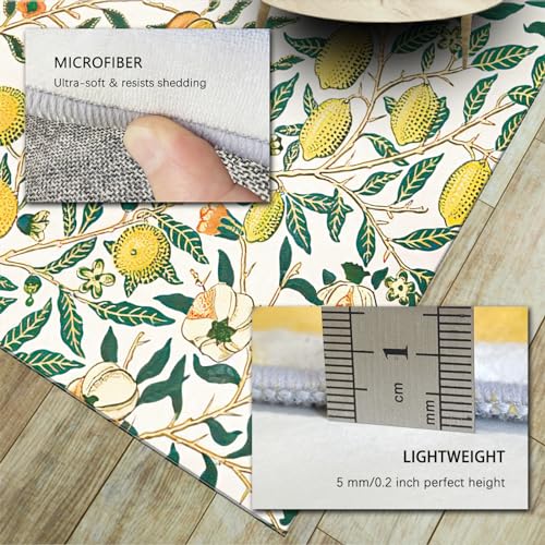 Tapis de sol vert antidérapant lavable pour sécuriser la cuisine - 6