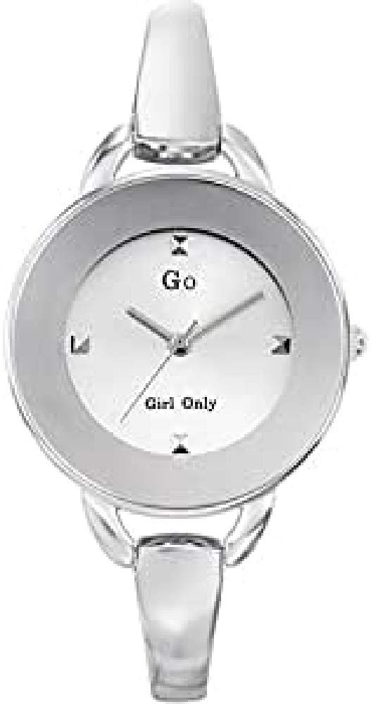 Go girl only Ladies Watch 694560 – Analogue Quartz – Silver Dial – Silver Metal Strap