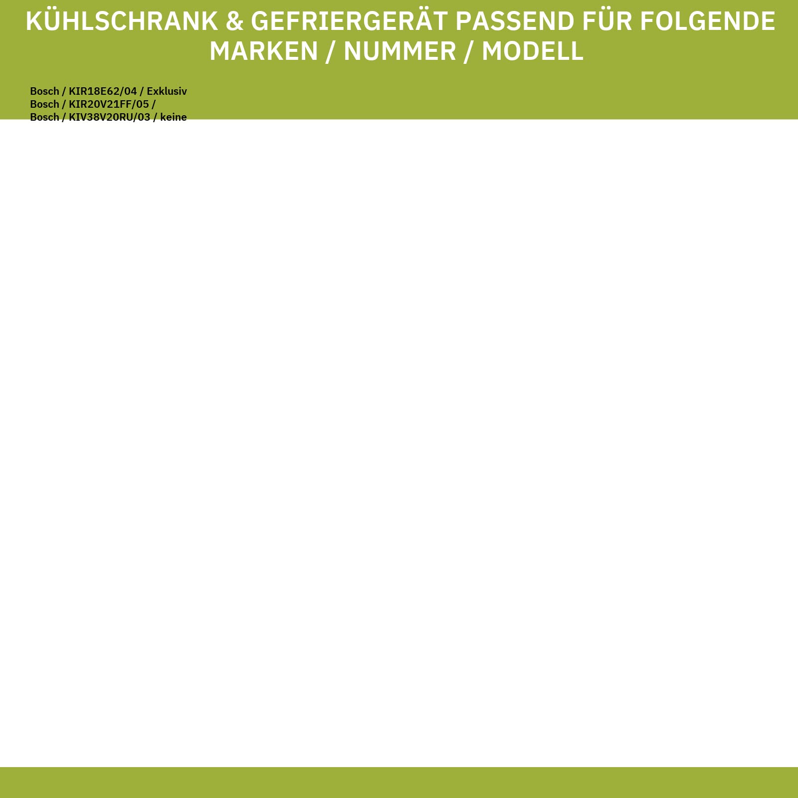 Abstellfach kompatibel mit BOSCH 11025160 Flaschenabsteller 453x112mm für Kühlschranktüre