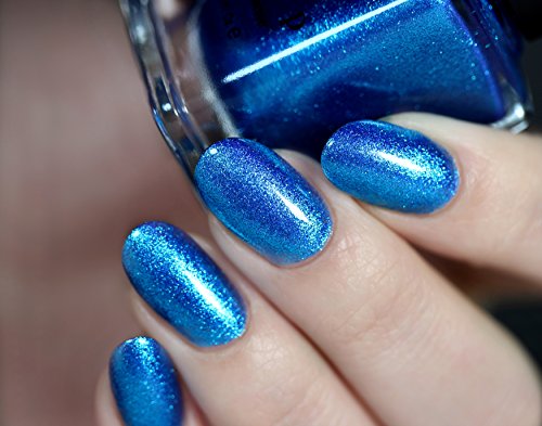 Image of ILNP Blueprint - Electric Blue Ultra Metallic Bright Nail Polish