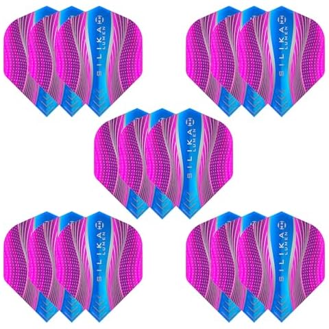 Harrows Lumen No2 Pink Dart Flights Set Cover