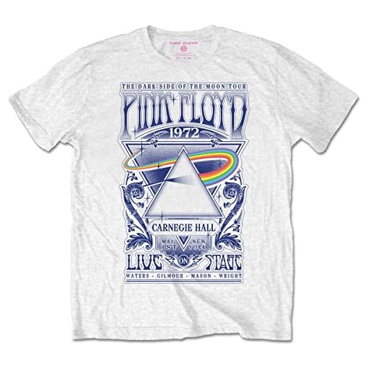 T-Shirt (Unisex-Xl) Carnegie Hall Poster (Bianco)