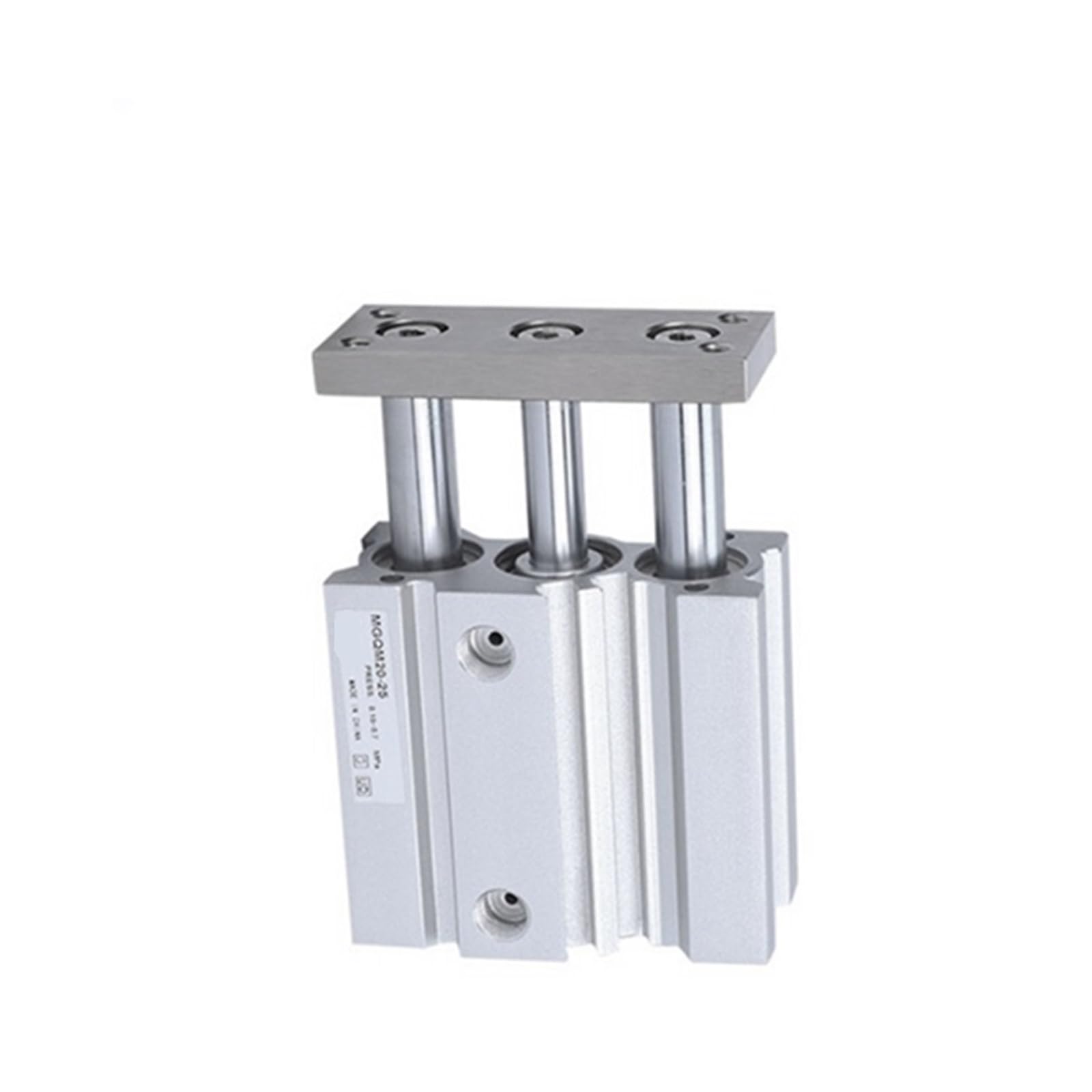 Cilindro guía compacto MGQM12-100 con rodamiento de bolas para automatización
