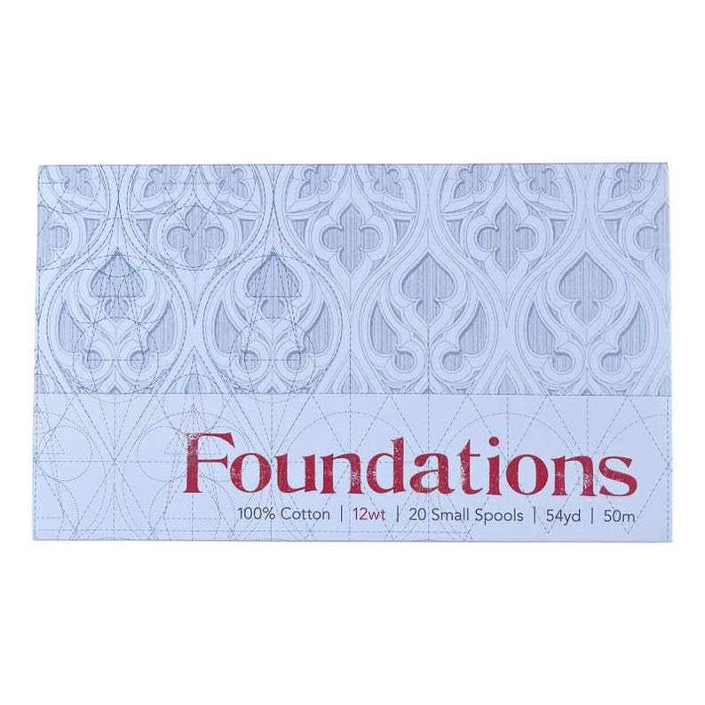 Bobines coton 12W Aurifil - Lot de 20 fils pour couture et patchwork