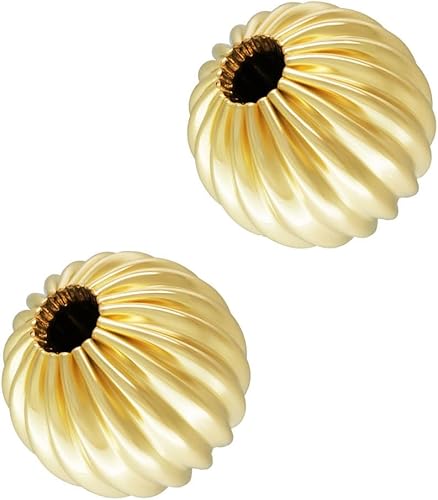 Miniatura 10 de Adabele - 20 cuentas sueltas de plata de ley 925 auténtica de 0.315 pulgadas (agujero grande de 0.138 pulgadas) para fabricación de joyas SS146