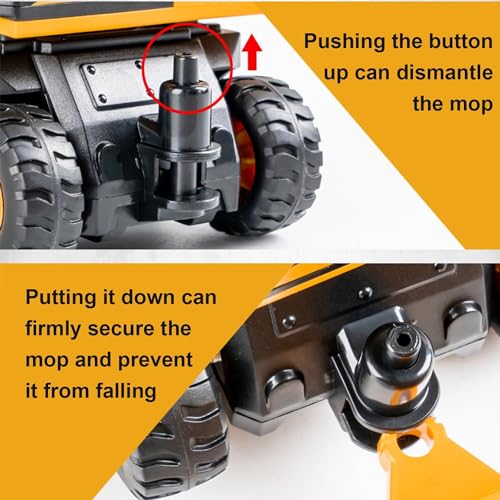 Image of Excavator Toy for Kids - 360 Degree Rotating Construction Vehicles for Kids | Fun Pull Back and Go Playset
