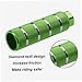 Bike Pegs Aluminum Alloy Bicycle Foot Pegs Anti Skid Lead Foot Pedal BMX Pegs 2PCS Green Summer Outdoor Sports Accessories
