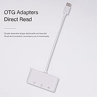 Vista 2 de [Paquete de 2] Lector de tarjetas SD para Android, adaptador de tarjeta micro SD a USB, lector de tarjetas SD USB C para lector de tarjetas