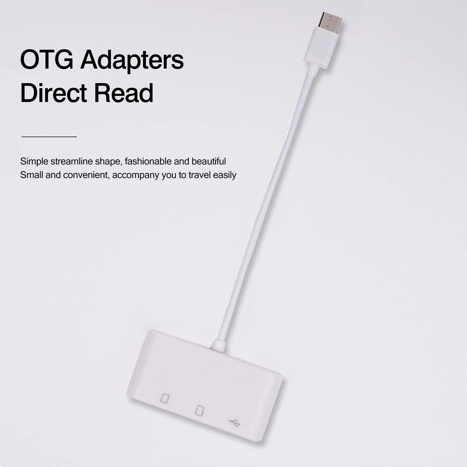 lettore di schede SD per Android, adattatore da Micro SD a USB, lettore di schede SD USB C SD per lettore di schede di memoria della fotocamera, lettore di schede SD per PC pad