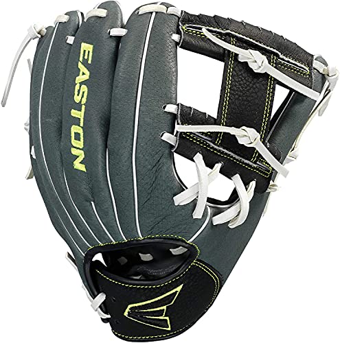 Easton | PROFESSIONAL YOUTH Baseball Glove | 10" | RHT | Black/Grey/Optic | I Web | PY10BR - image 3