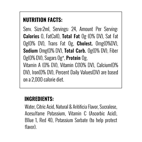 Hawaiian Punch, Variety Pack, Liquid Water Enhancer – New, Better Taste! (4 Bottles, Makes 96 Flavored Water Drinks) – Sugar Free, Zero Calorie