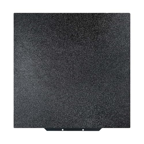 Ideaformer Double Sided Textured PEI Build Plate 430x430mm, Flexible Removable Platform Sheet for Anycubic Kobra 2 Max f