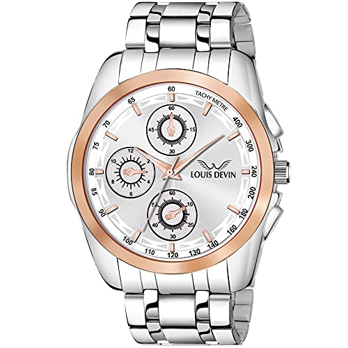 Louis Devin Men's Watch G036 Gold Rose Gold - Image 2
