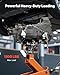 VEVOR Transmission Jack Adapter, 1100 lbs Load Capacity Automotive Transmission Lift Adapter, Heavy-Duty Steel, for Floor Jack with 1-1/5 in Detachable Saddle Shaft, for Garage, Repair Shop