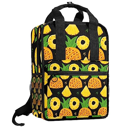 Sac à dos pour garçon confortable motif kiwi noir contre le mal de dos enfant