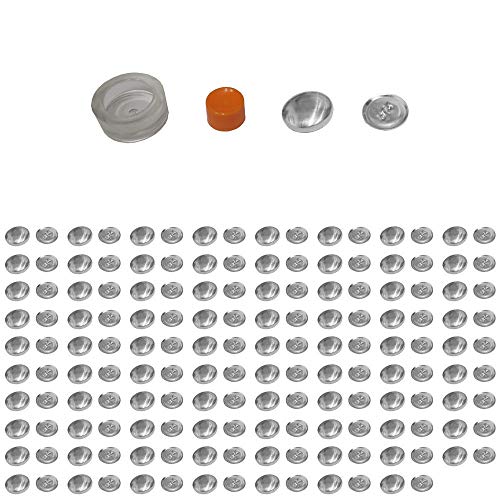 80 Pezzi 18mm DIY Copertura Bottoni CB18