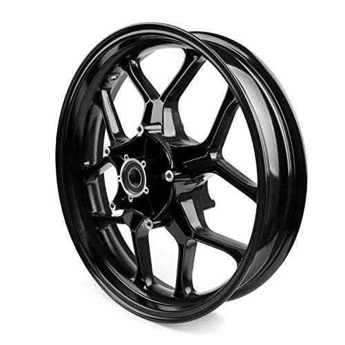 Areyourshop Motorcycle Front Wheel Rim 17\" For Yamaha YZF R1 2015 2016 2017 Black