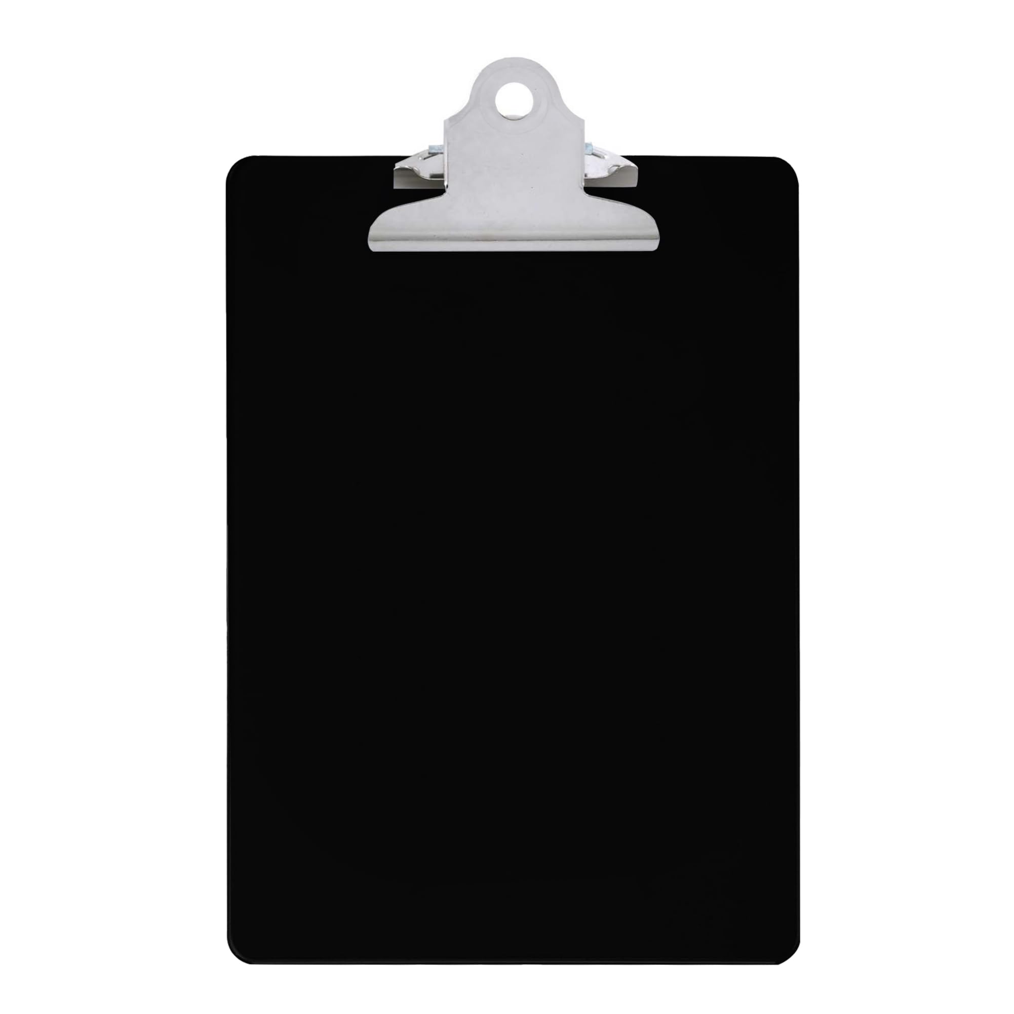 Black A5 Clipboard With Butterfly Clip With Ruled Side from B&Q