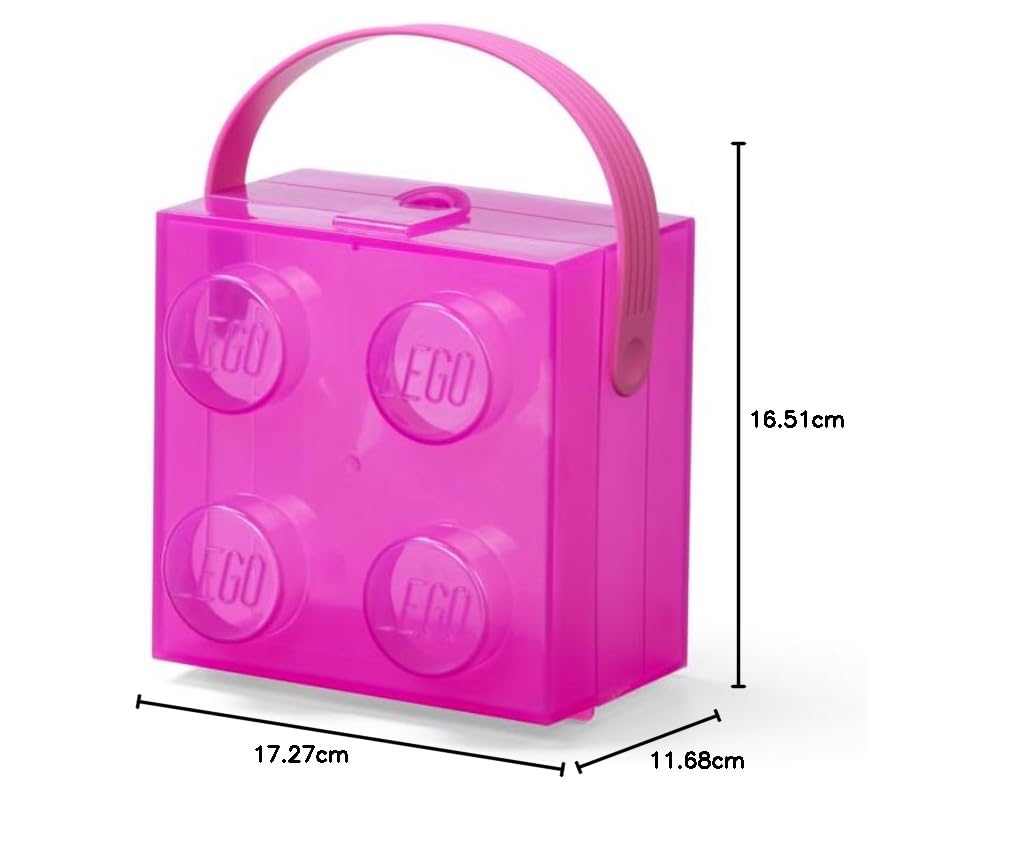Amazon｜レゴ(LEGO) 取っ手付きボックス ポータブル収納ボックス 半