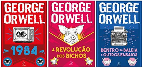 Kit de Livros George Orwell (1984 + a Revolução dos Bichos + Dent...
