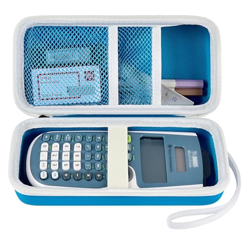 Estuche para calculadora científica Texas Instruments TI-30XS y para Little Tikes Story Dream Machine color azul (solo estuche) miniatura 2