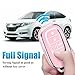Montague Key Fob Cover for Honda with Keychain, Premium TPU Key Case Shell for 2024 2023 2022 Honda Accord, Civic, HR-V, CR-V, Pilot Remote Smart Car Key Fob Protector（5 Buttons Pink）
