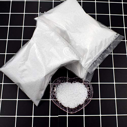 Kids Bean Bags Bead White Foam Beads 60000Pcs 2. 5-3. 5mm Beads Micro Foam for DIY Art Craft Supplies Craft Adult Bean Bag - Image 2