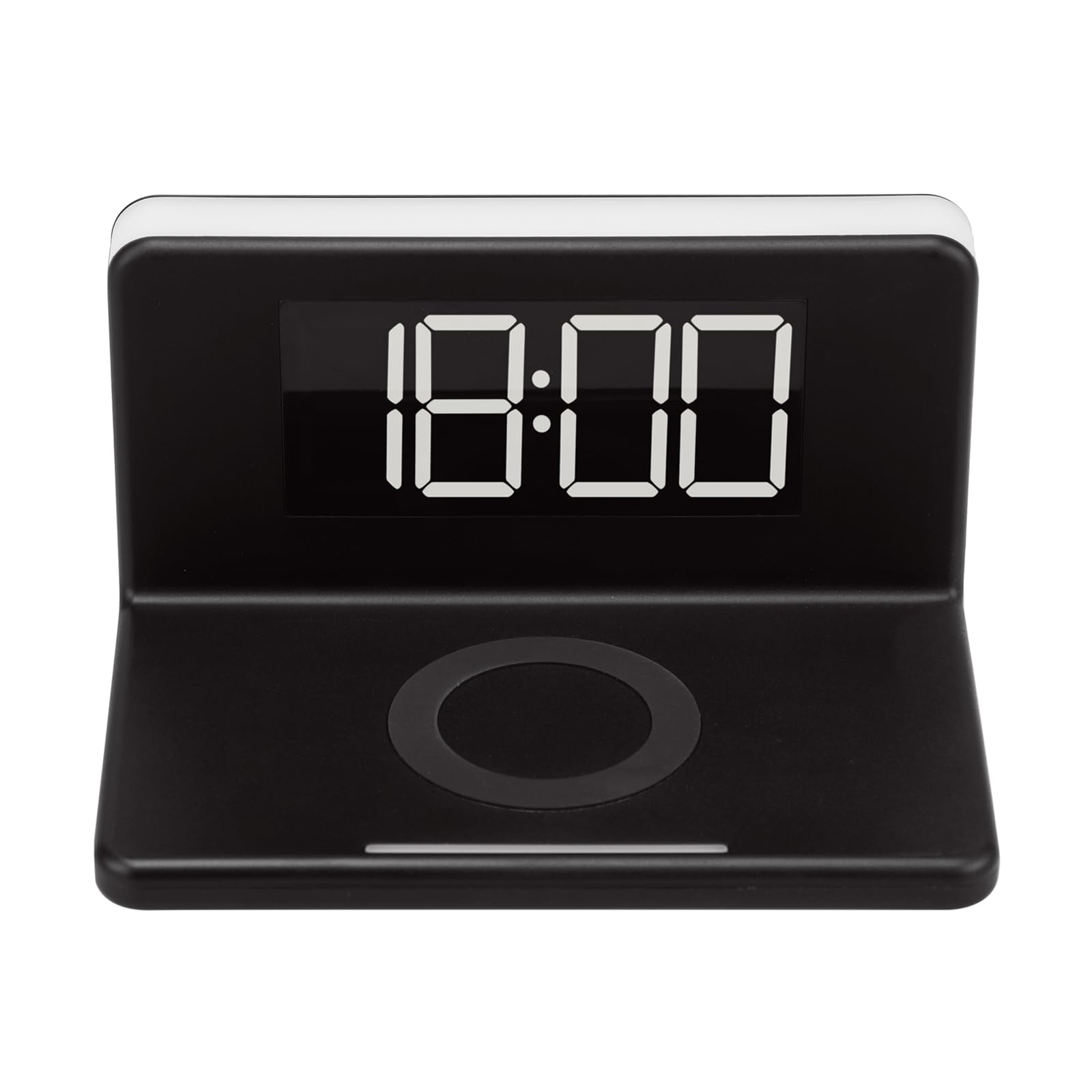 Istuff Wireless Charger With Alarm Clock And Night Light Wac