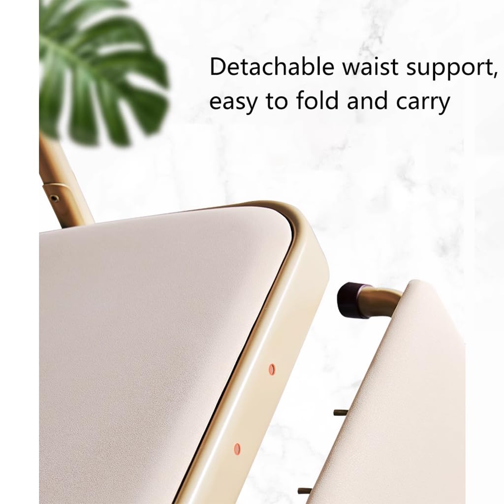 Sedia da Yoga Sedia ausiliaria da Yoga con Supporto Lombare per la Schiena Sedia da Yoga Senza Schienale Struttura in Acciaio Metallico Sedia da Yoga Portatile Pieghevole Sedia da Yoga Iyengar