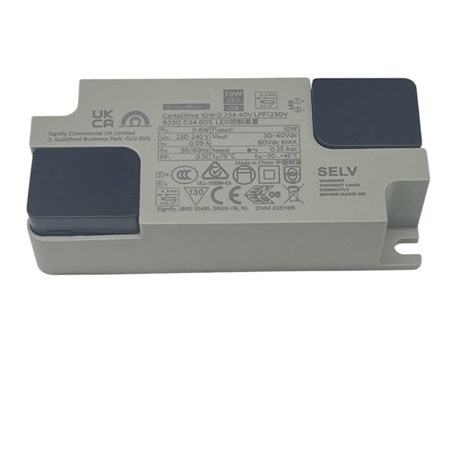 Alimentation LED 10W idéale pour remplacer un transformateur défectueux