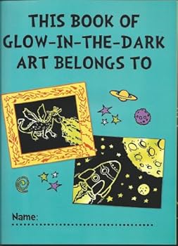 Paperback Scratch & Draw: Glow in the Dark Book