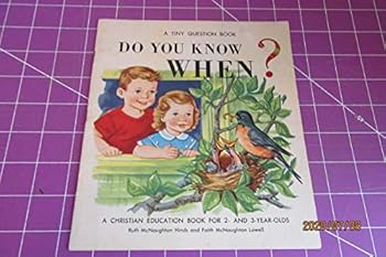 Unknown Binding Do you know when? (A tiny question book) Book