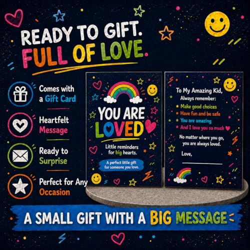 ACGASK Stocking Stuffers for Kids, 2 Pack Inspirational Keychain Set Gifts for Boys Girls, Halloween Christmas Xmas Gifts, Gifts for Kids, Cute Positive Reminder Gifts - image 7