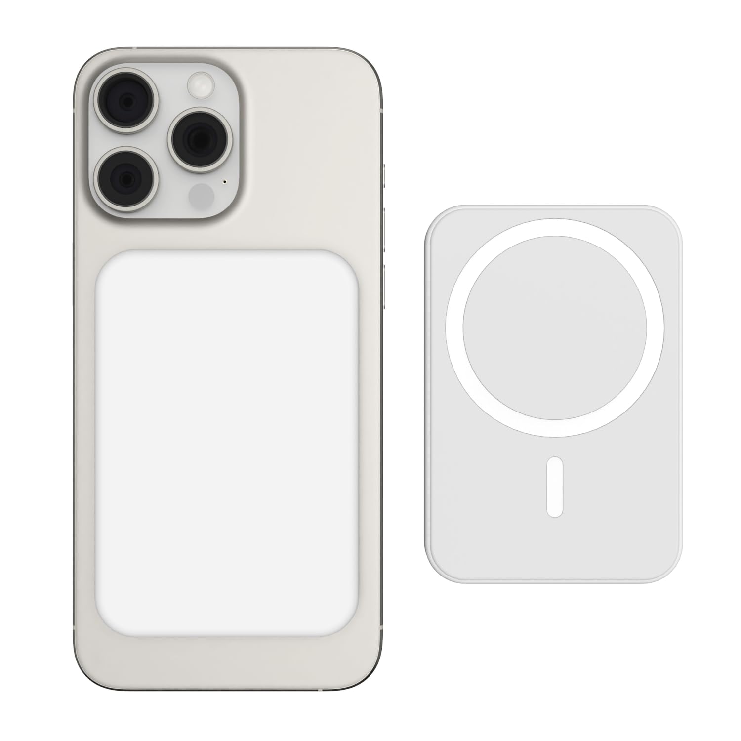 Batterie Externe Pour IPhone 16/15 Series, 5200mAh USB C Power Bank à Charge Rapide, Ultra-Compact Et Léger Batterie Portable Écran LCD Chargeur