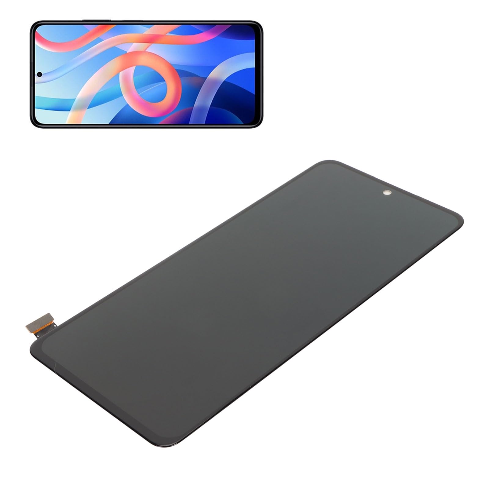 EIMSOAH Zestaw Naprawczy do Ekranu Telefonu Komórkowego Touch Digitizer z Narzędziami do Note10 Pro 10ProMax - Zamiennik LCD do 4G 5G 11Pro - Nadaje się do Naprawy Ekranu, Organiczny materiał Diody