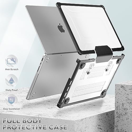 SEYMCY Compatible with MacBook Pro 14 inch Case 2026 2025 2024 2023 2021 - Image 3