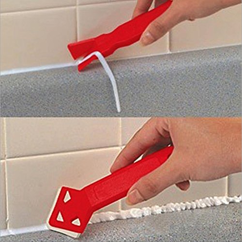 GOOCHAN 2-Piece Caulking Tool Kits,Caulking Smoother and Remover - Thumbnail 5
