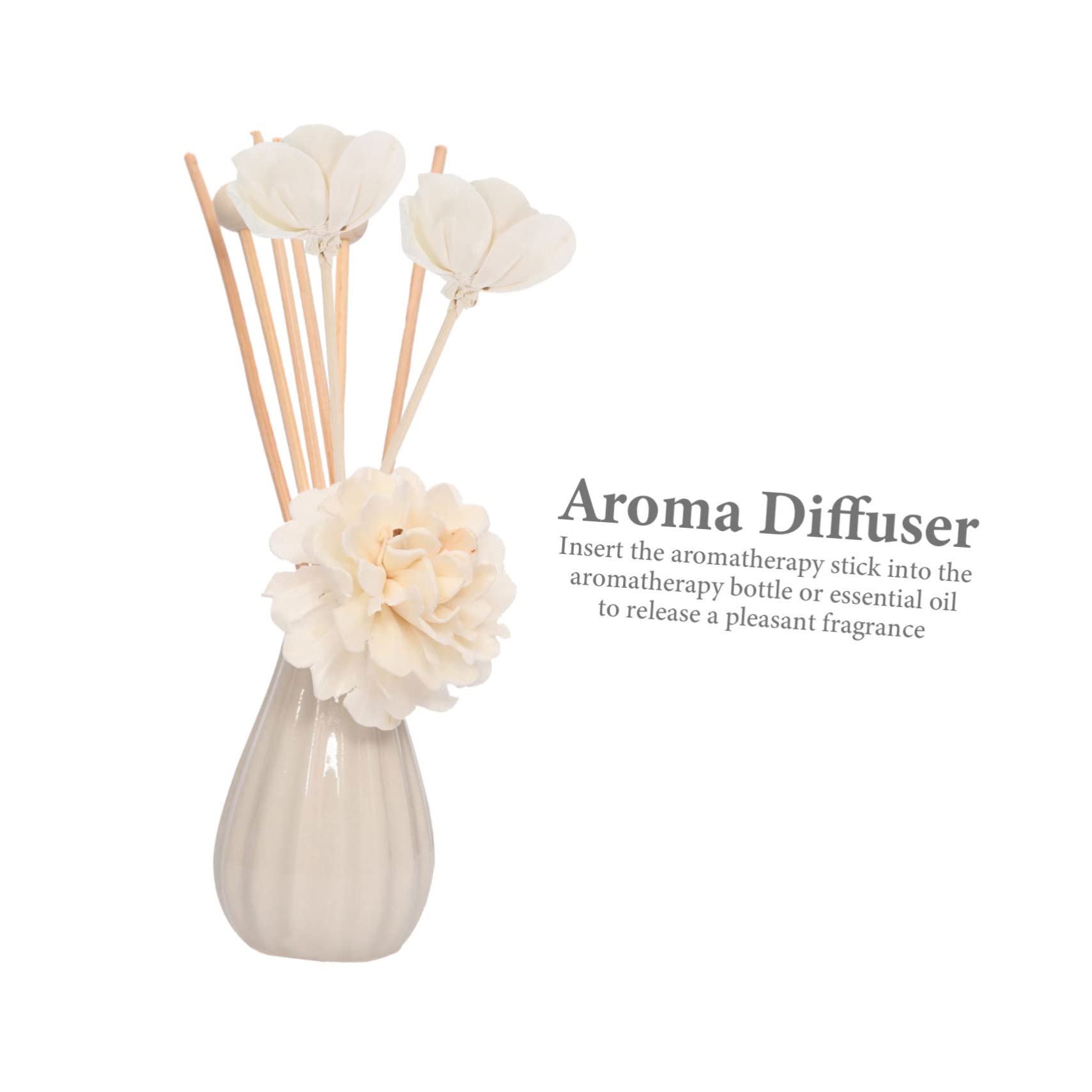 PRETYZOOM 30stücke Aromatherapie-Diffuser Stäbchen Aus Kunstblumen Für Raumduft Dekorative Duftstäbe Für Wohnzimmer Schlafzimmer Bad Und Büro Einfach Anpassbare Intensität Der