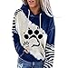 Sport Elegant Warm Langärmliges Farbblock Patchwork Casual Top Bequem Tops Kapuzenpullover Sweater Freizeit Pullover Hoody Mit Kapuze Sweatshirt Blusen Tops Sweatjacke Bunter Oberteile Lose Langarm