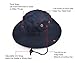 Outdoor Wide Brim Sun Protect Hat, Classic US Combat Army Style Bush Jungle Sun Cap for Fishing Hunting Camping Navy Blue 4