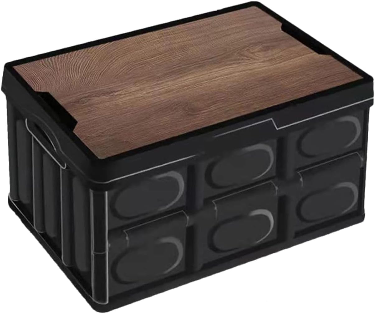 Alipis Box foldable storage box plastic storage bin with