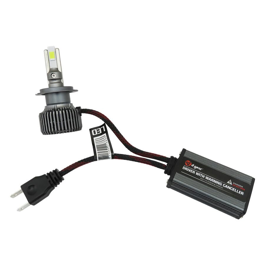 Lampadine LED Auto H11 6000K Bianco 5700lm | 52W Singola - Compatta, Super Luminosa (+15%) e Impermeabile IP68 | Durata 50.000h con Raffreddamento Intelligente