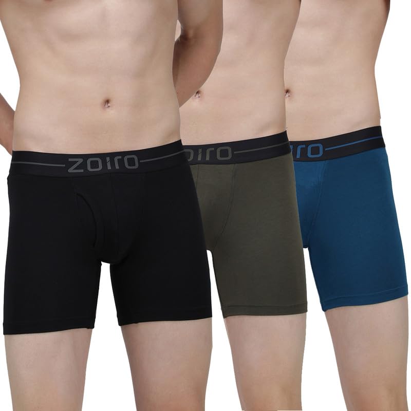 zoiro Modal Cotton Soft Men's Trunk (Combo Pack) |Colour's May Vary-picture-53