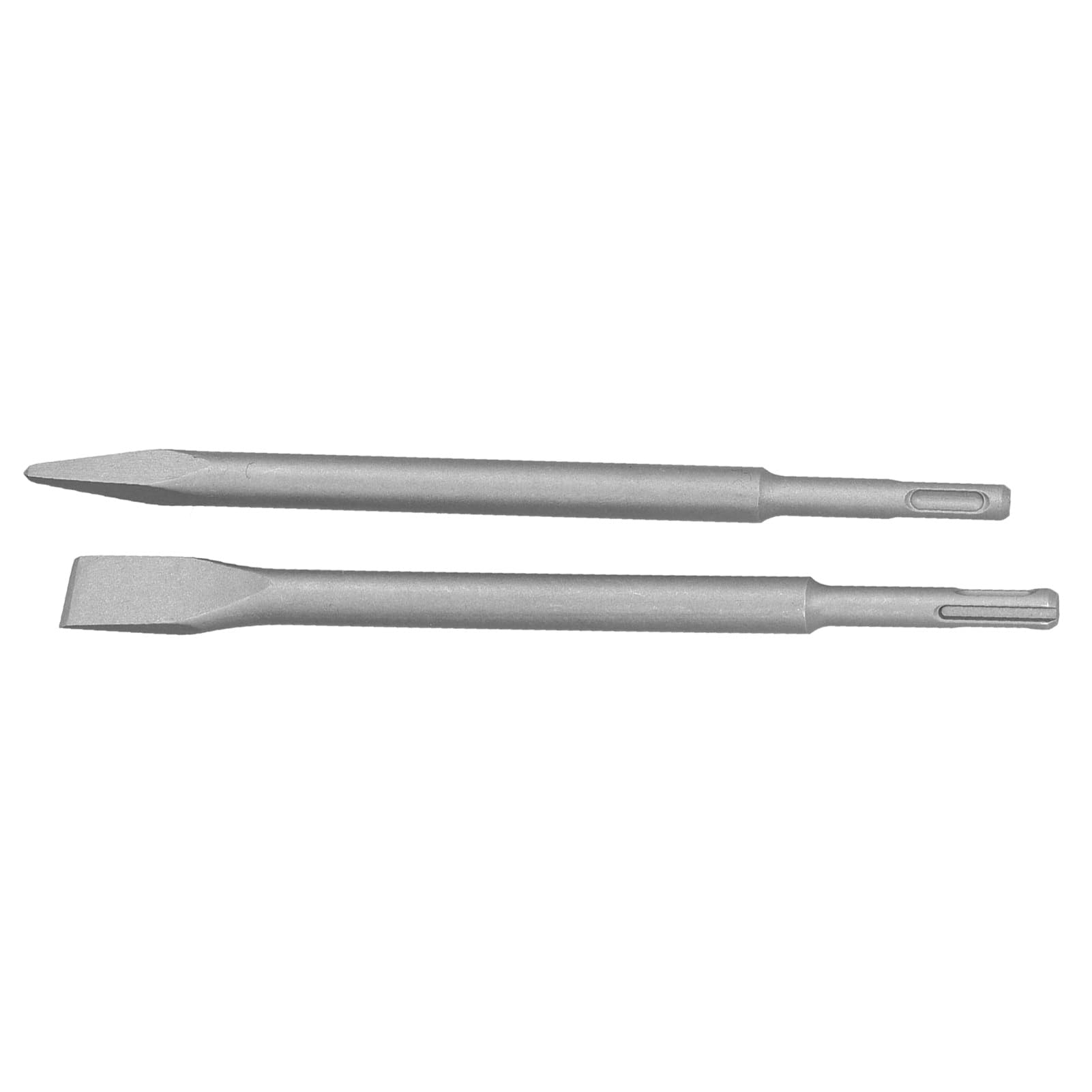 Set di 4 punte da martello per scalpello, set di punte per martello per calcestruzzo, incluso scalpello piatto e scalpello a sgorbia