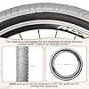 BALINGE 20x2.4 Bike tire BMX 2 Pack Bike Tires 20 inch 20” Bike tire Fits Most Kids Bikes,20 x 2.4 Tubes,20 BMX Tires 2 Pack,Grey-Black - 2 Tires 2 Tubes 2 Levers #4