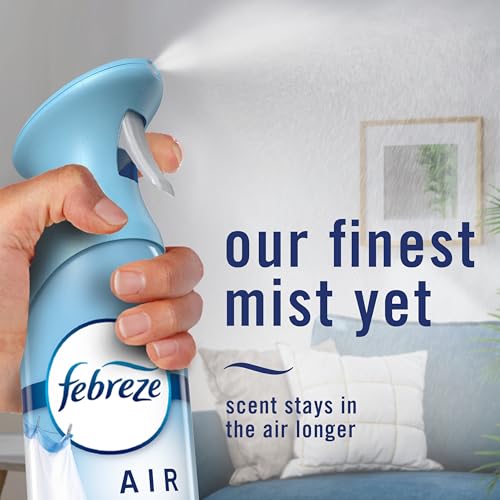 Image of Febreze Air Mist, Air Freshener Spray, Odor Fighting Room Spray, Deodorizer for Home Bathroom Kitchen Office Apartment Dorm Room Classroom, Lilac Sunrise Scent, 8.1oz (Pack of 3)