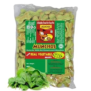 MUNCHOS Real Veg. Dog Adult Biscuits 1 kg