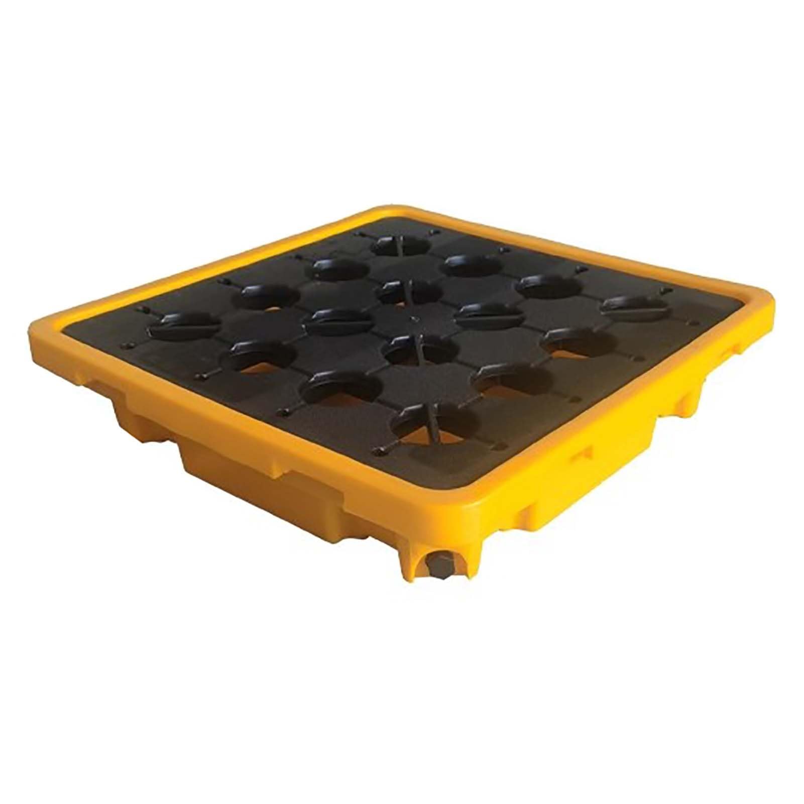Palette de déversement modulaire et durable pour sécuriser le stockage de fûts de produits