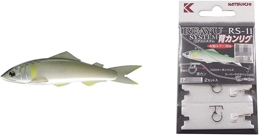 Amazon カツイチ Katsuichi ルアー Babyreayu Reayu105s シルバー鮎 リアユ 背カンリグ 6 5 セット買い カツイチ Katsuichi ルアー
