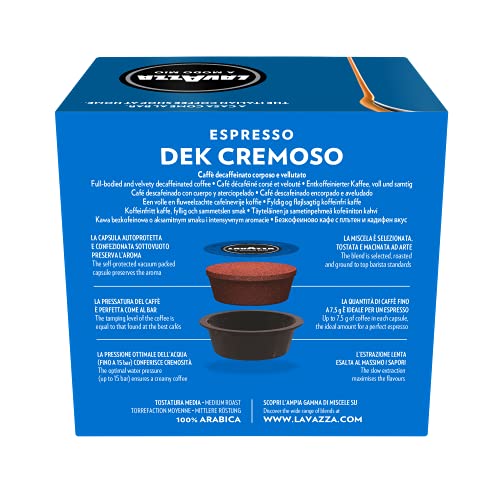 Lavazza a Modo Mio Dek Cremoso Café - 16 cápsulas - Imagen 3